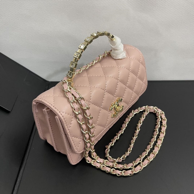 Ch**el top handle bags